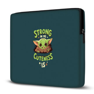 Capa para Notebook em Neoprene – CN – Baby Yoda Capas para Notebook Case Notebook