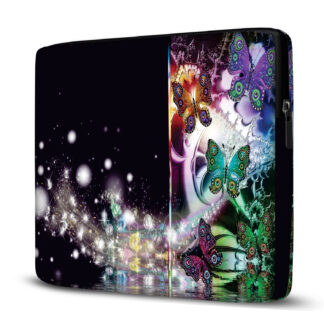 Capa para Notebook em Neoprene – CN – Borboletas 1 Animais Case Notebook