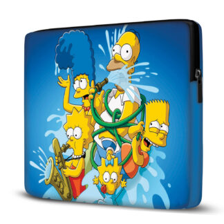 Capa para Notebook em Neoprene – CN – Família TV Azul Capas para Notebook Case Notebook