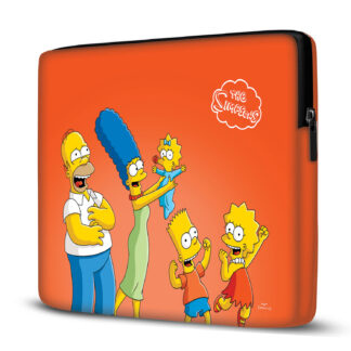 Capa para Notebook em Neoprene – CN – Família TV Laranja Capas para Notebook Case Notebook