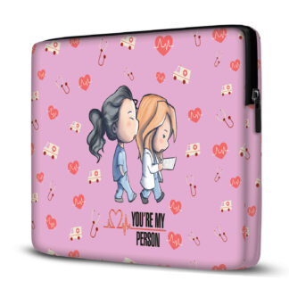 Capa para Notebook em Neoprene – CN – Grey’s Anatomy 2 Capas para Notebook Case Notebook