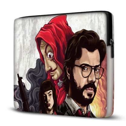 Capa para Notebook em Neoprene – CN – La Casa de Papel Cartoon Capas para Notebook Case Notebook 2