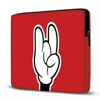 Capa para Notebook em Neoprene – CN – Mickey Mão Capas para Notebook Case Notebook
