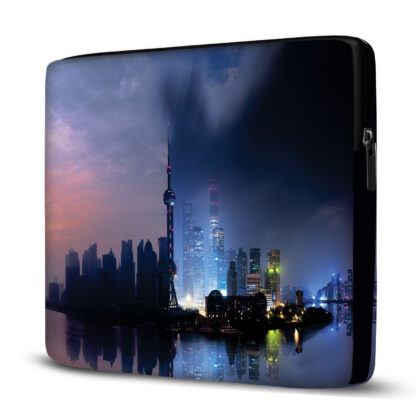 Capa para Notebook em Neoprene – CN – Paisagem Cidade Capas para Notebook Case Notebook 2
