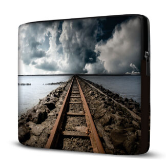 Capa para Notebook em Neoprene – CN – Paisagem Trilhos Capas para Notebook Case Notebook