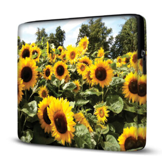 Capa para Notebook em Neoprene – CN – Girassóis Capas para Notebook Case Notebook