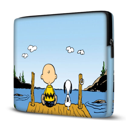 Capa para Notebook em Neoprene – CN – Snoopy Azul Capas para Notebook Case Notebook 2