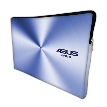 Capa para Notebook em Neoprene – CN – 15.6 Polegadas – Asus ZenBook Efeito Metálico Azul 15.6 Polegadas Case Notebook 2