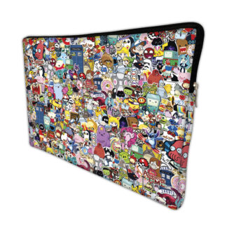 Capa para Notebook em Neoprene – CN – 15.6 Polegadas – Bomber Sticker 2 15.6 Polegadas Case Notebook