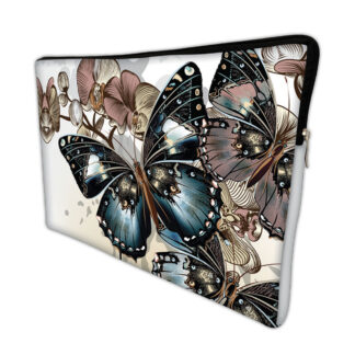 Capa para Notebook em Neoprene – CN – 15.6 Polegadas – Borboletas 2 15.6 Polegadas Case Notebook