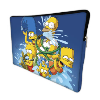 Capa para Notebook em Neoprene – CN – 15.6 Polegadas – Familia TV Azul 15.6 Polegadas Case Notebook