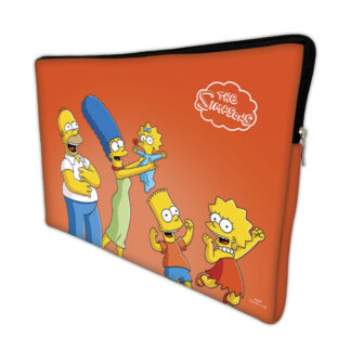 Capa para Notebook em Neoprene – CN – 15.6 Polegadas – Familia TV Laranja 15.6 Polegadas Case Notebook