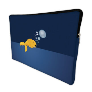 Capa para Notebook em Neoprene – CN – 15.6 Polegadas – Fish Sleeping 15.6 Polegadas Case Notebook