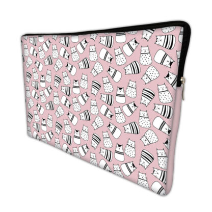 Capa para Notebook em Neoprene – CN – 15.6 Polegadas – Gatinhos 15.6 Polegadas Case Notebook 2