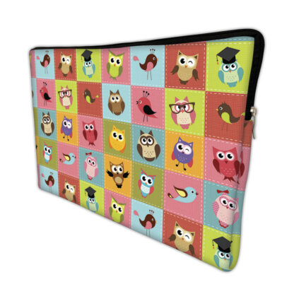 Capa para Notebook em Neoprene – CN – 15.6 Polegadas – Little Owls 15.6 Polegadas Case Notebook 2