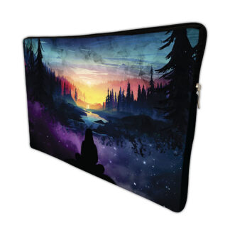 Capa para Notebook em Neoprene – CN – 15.6 Polegadas – Paisagem Meditação 15.6 Polegadas Case Notebook 2
