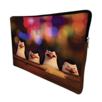 Capa para Notebook em Neoprene – CN – 15.6 Polegadas – Pinguins Madagascar 15.6 Polegadas Case Notebook 2