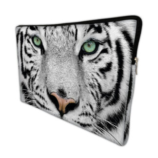 Capa para Notebook em Neoprene – CN – 15.6 Polegadas – Tigre Branco 15.6 Polegadas Case Notebook