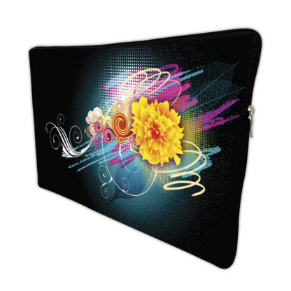 Capa para Notebook em Neoprene – CN – 15.6 Polegadas – flowers 15.6 Polegadas Case Notebook 2