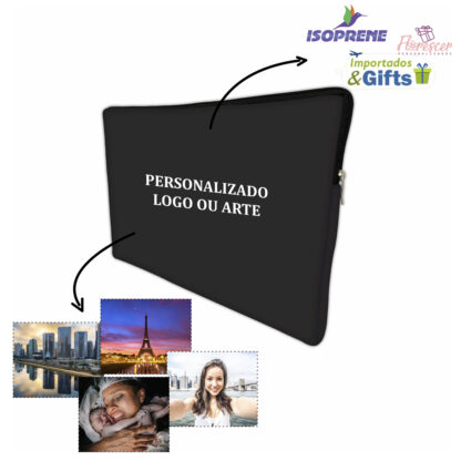 Capa para Notebook em Neoprene Personalizadas- CN – 13 Unidades – Personalizadas 15.6 Polegadas Case Notebook 2
